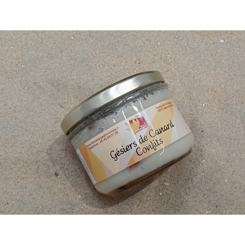 gésiers de canard confits